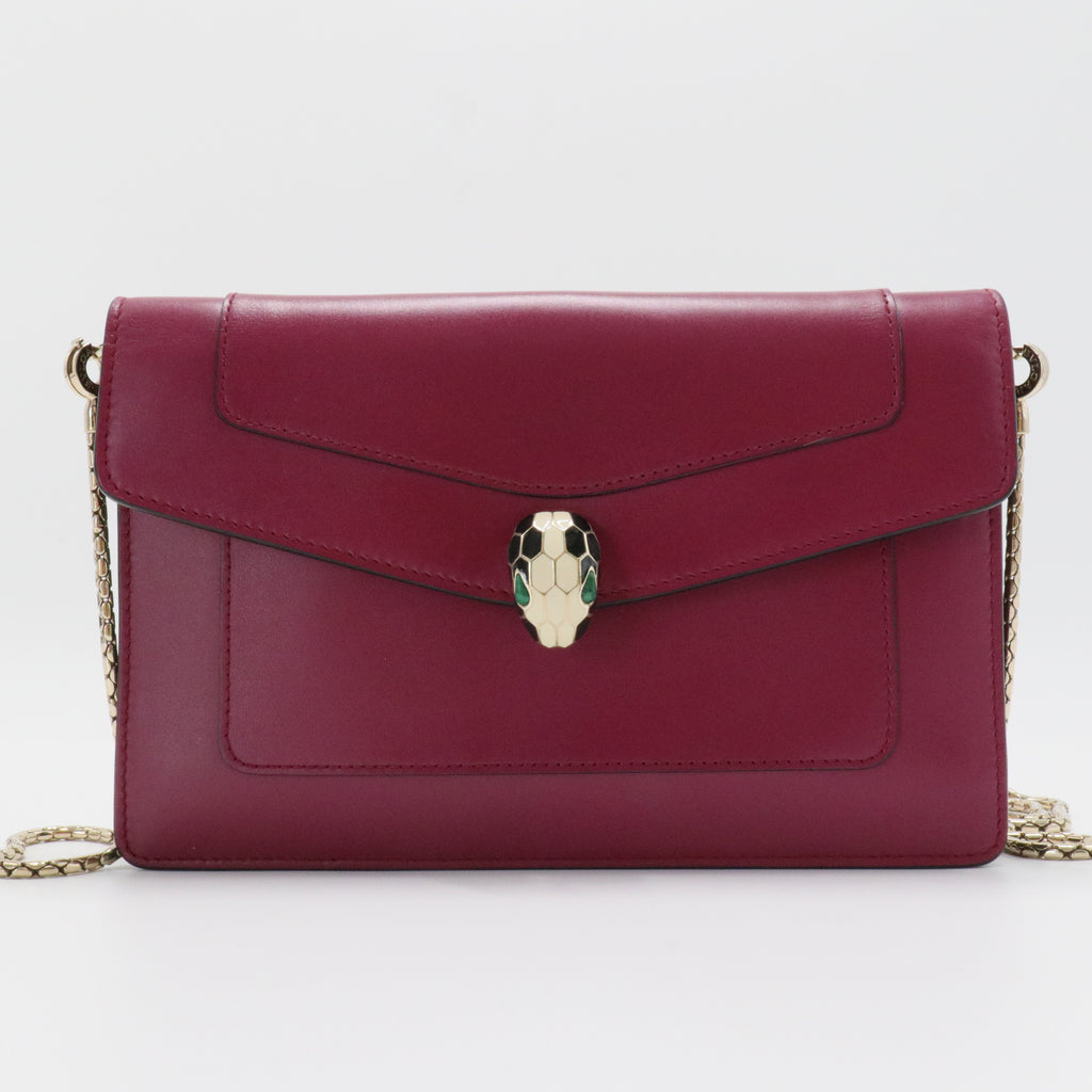 Serpenti Forever Shoulder Bag Leather Small