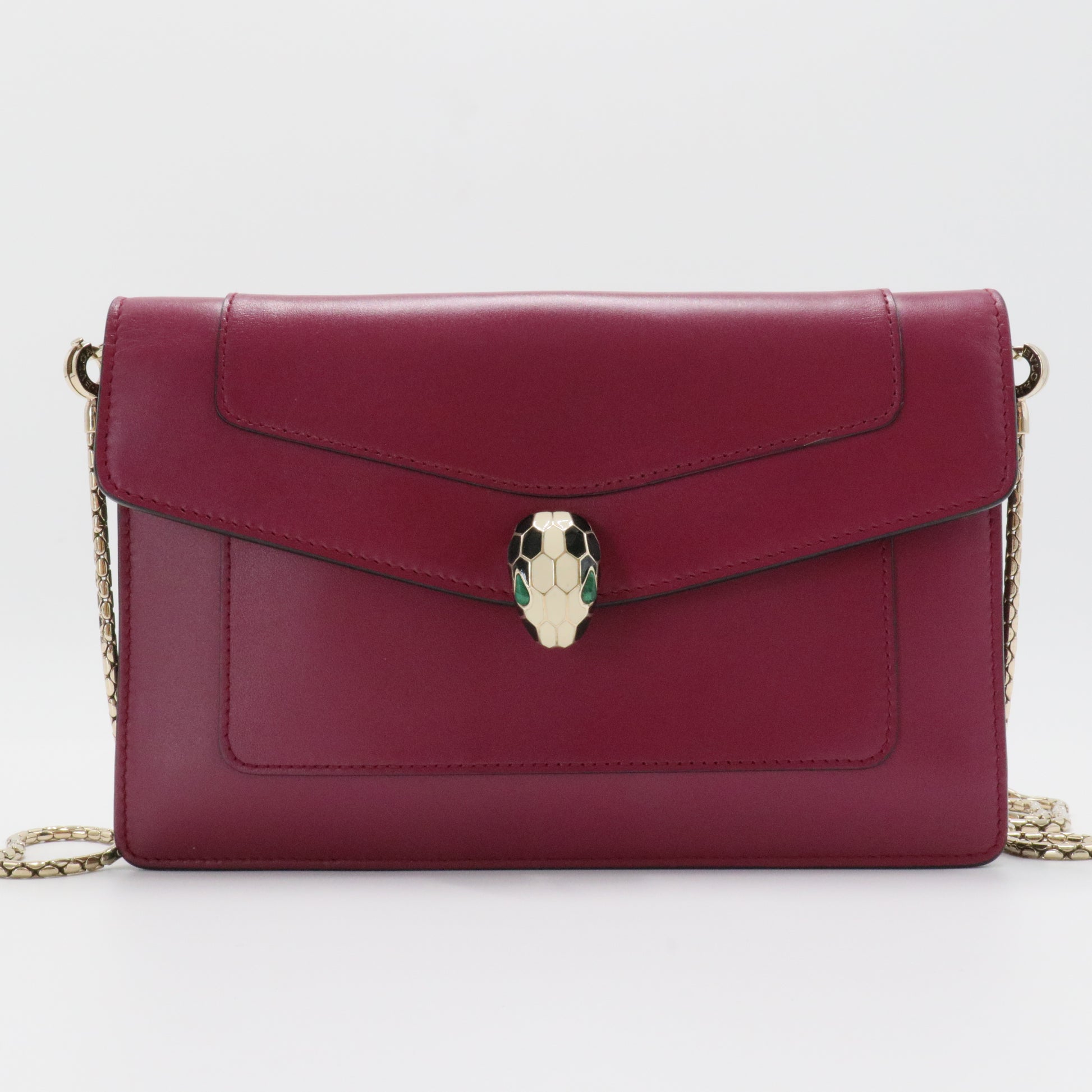 Serpenti Forever Shoulder Bag Leather Small