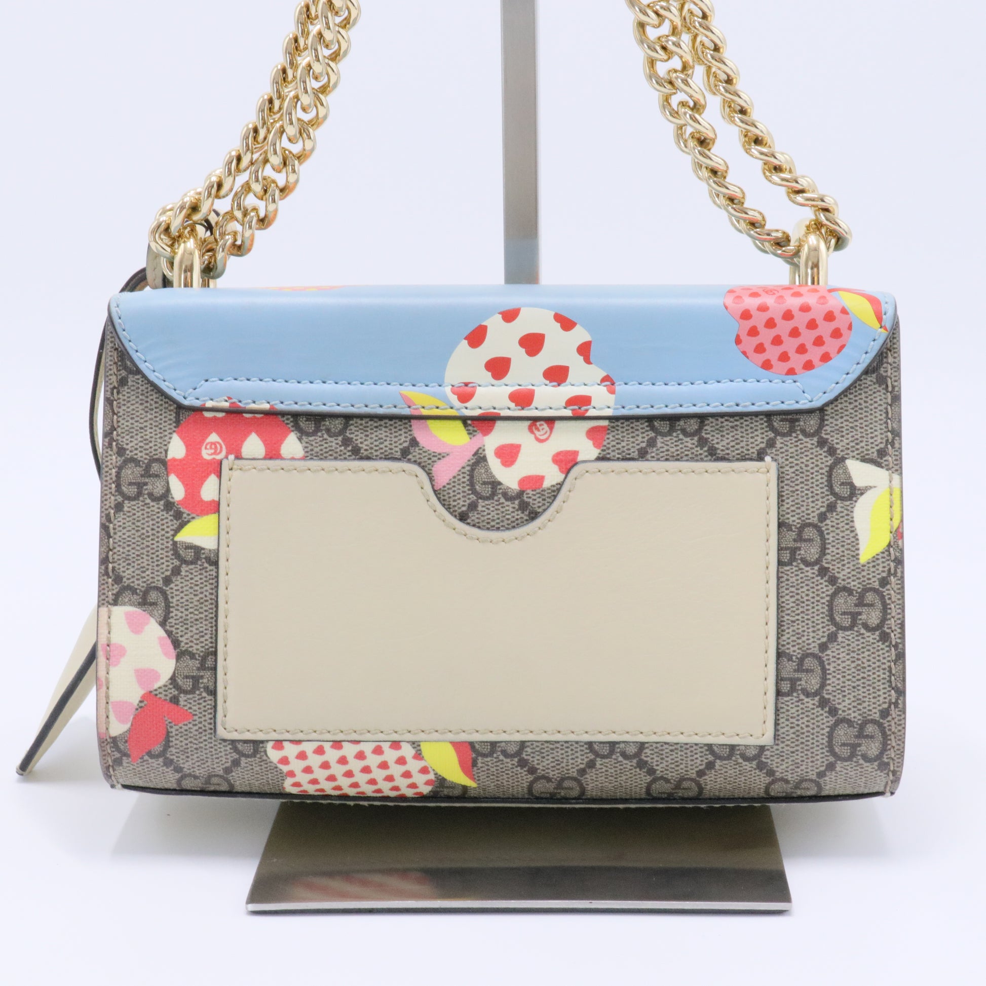 Mini Les Pommes GG Supreme Padlock Bag