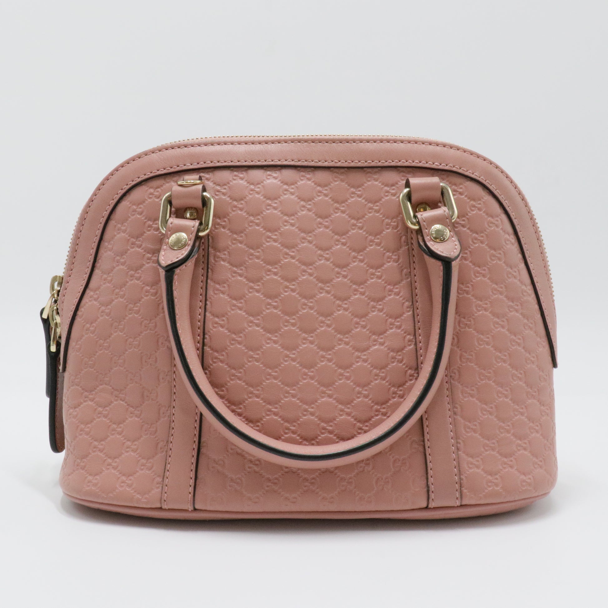Convertible Dome Satchel Microguccissima Leather Mini