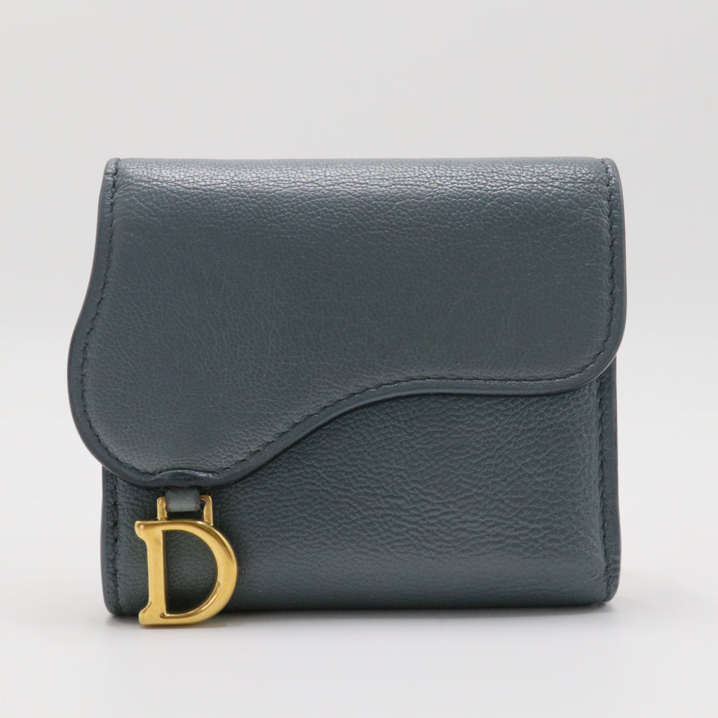Saddle Lotus Wallet Leather Mini