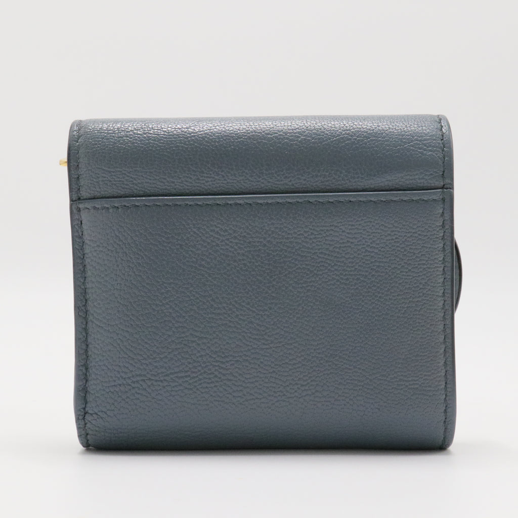 Saddle Lotus Wallet Leather Mini