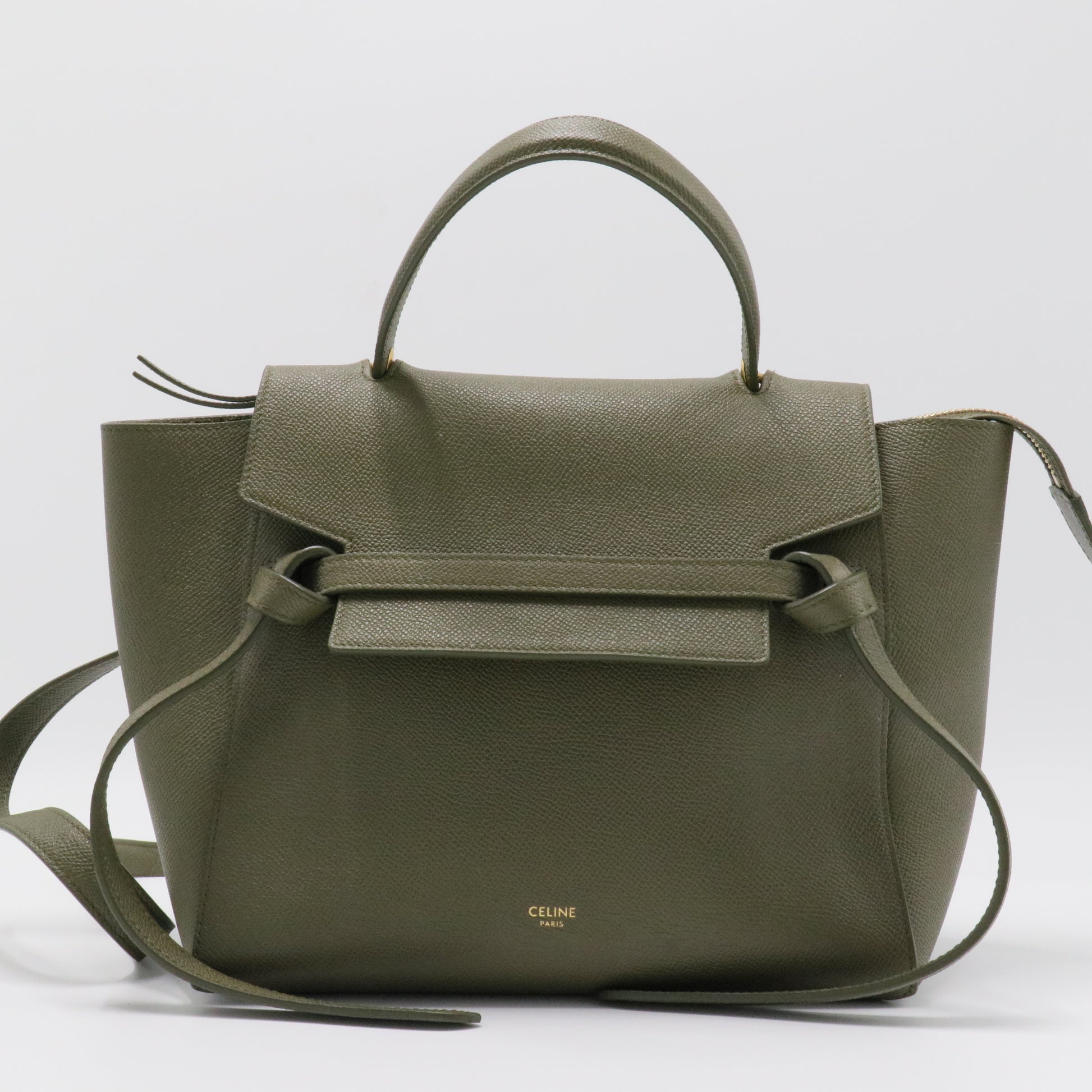 Belt Bag Textured Leather Micro