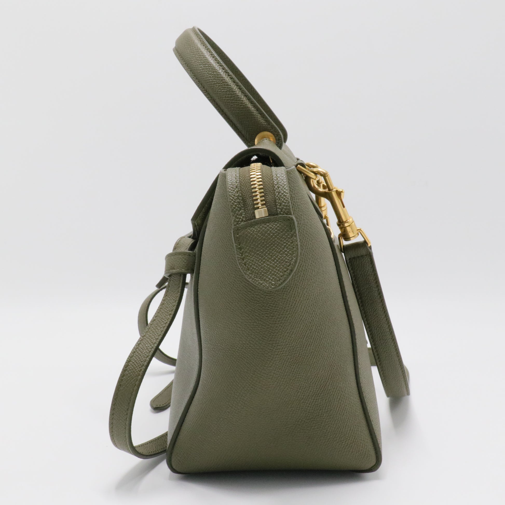 Belt Bag Textured Leather Micro
