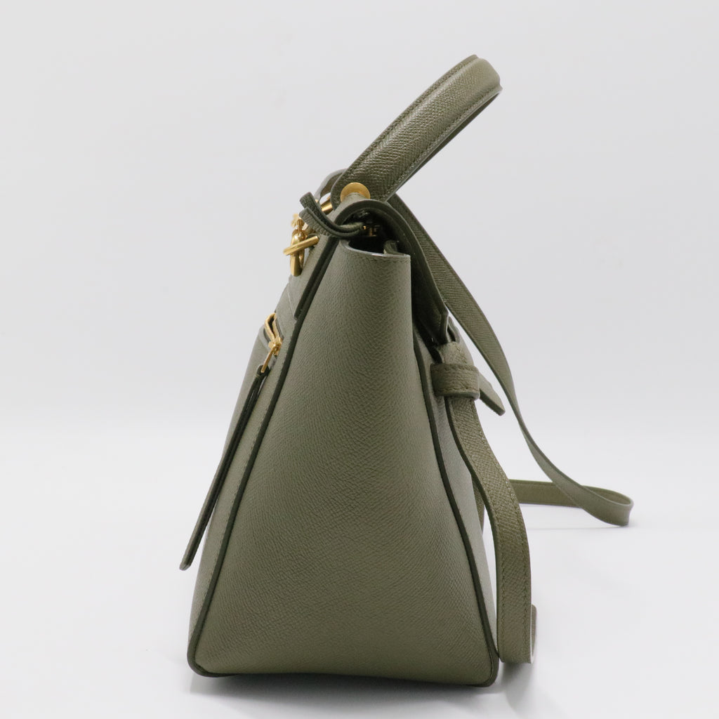 Belt Bag Textured Leather Micro