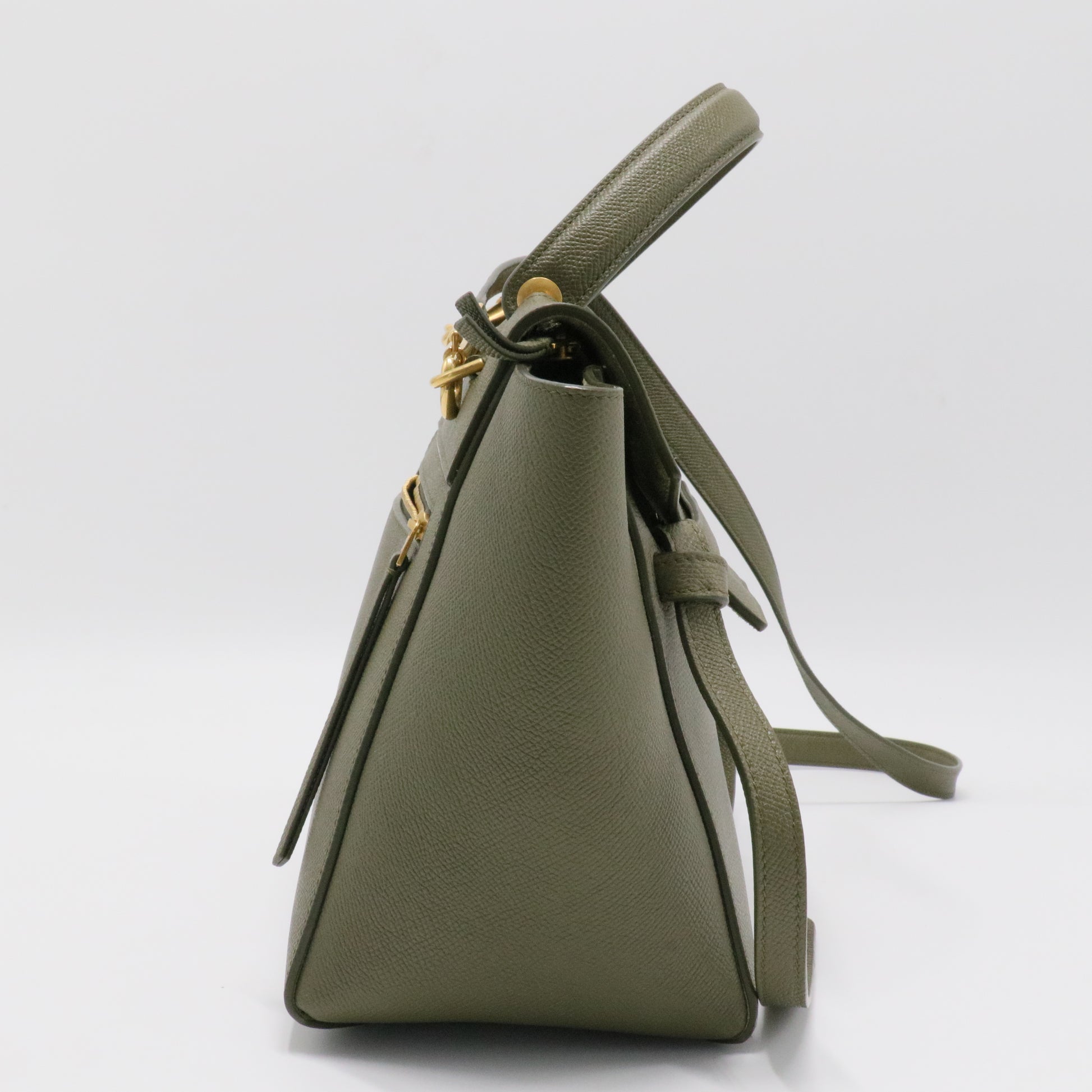 Belt Bag Textured Leather Micro