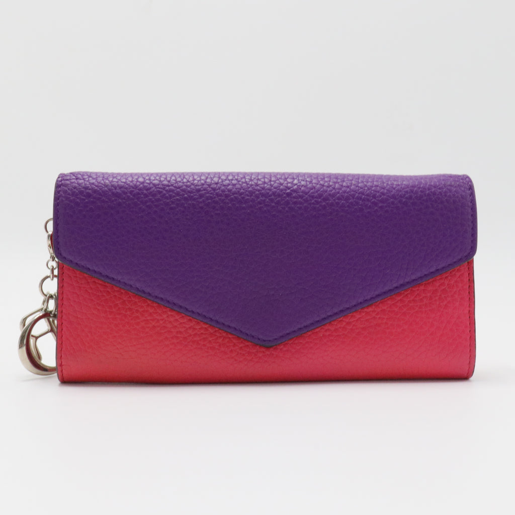 Diorissimo Bi-color Envelope Wallet