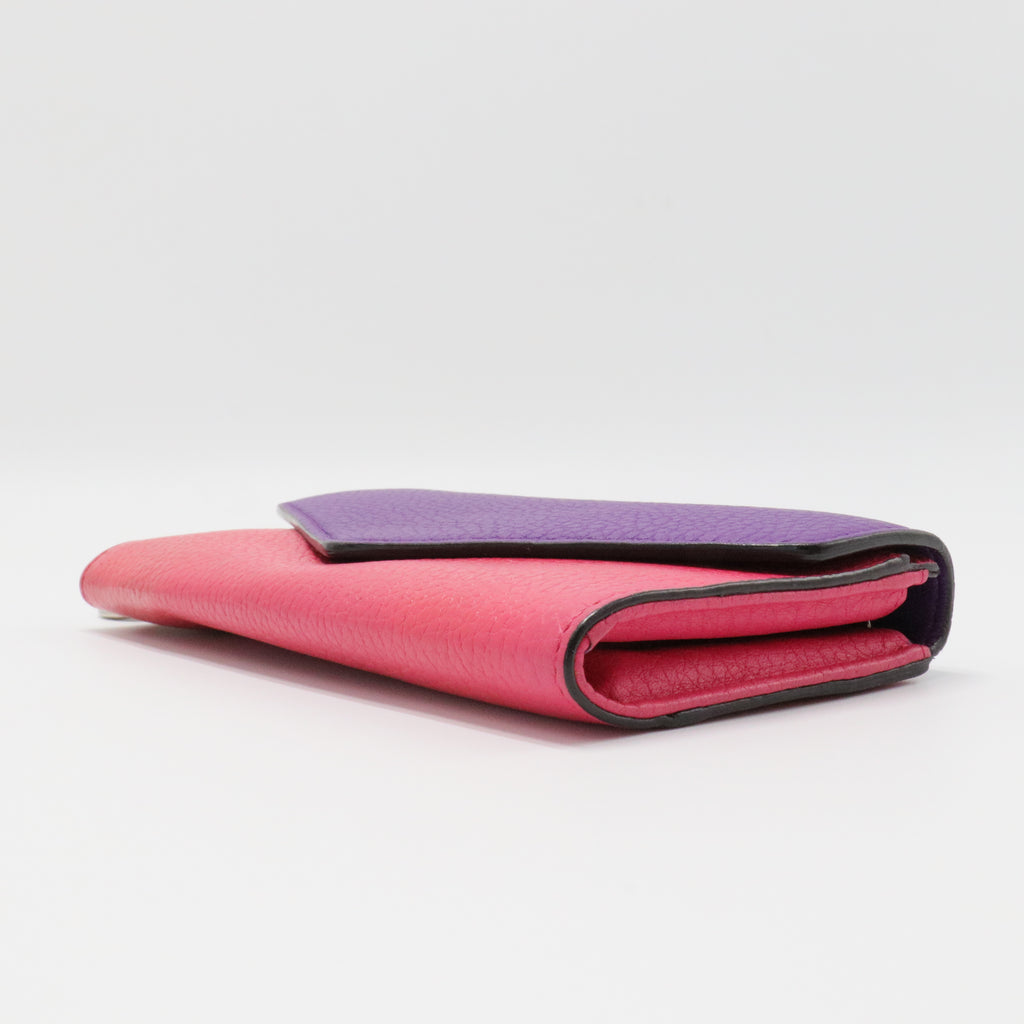 Diorissimo Bi-color Envelope Wallet