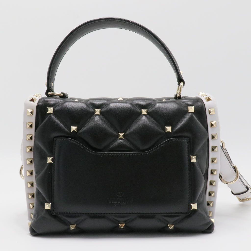 Candystud Top Handle Bag Leather Medium