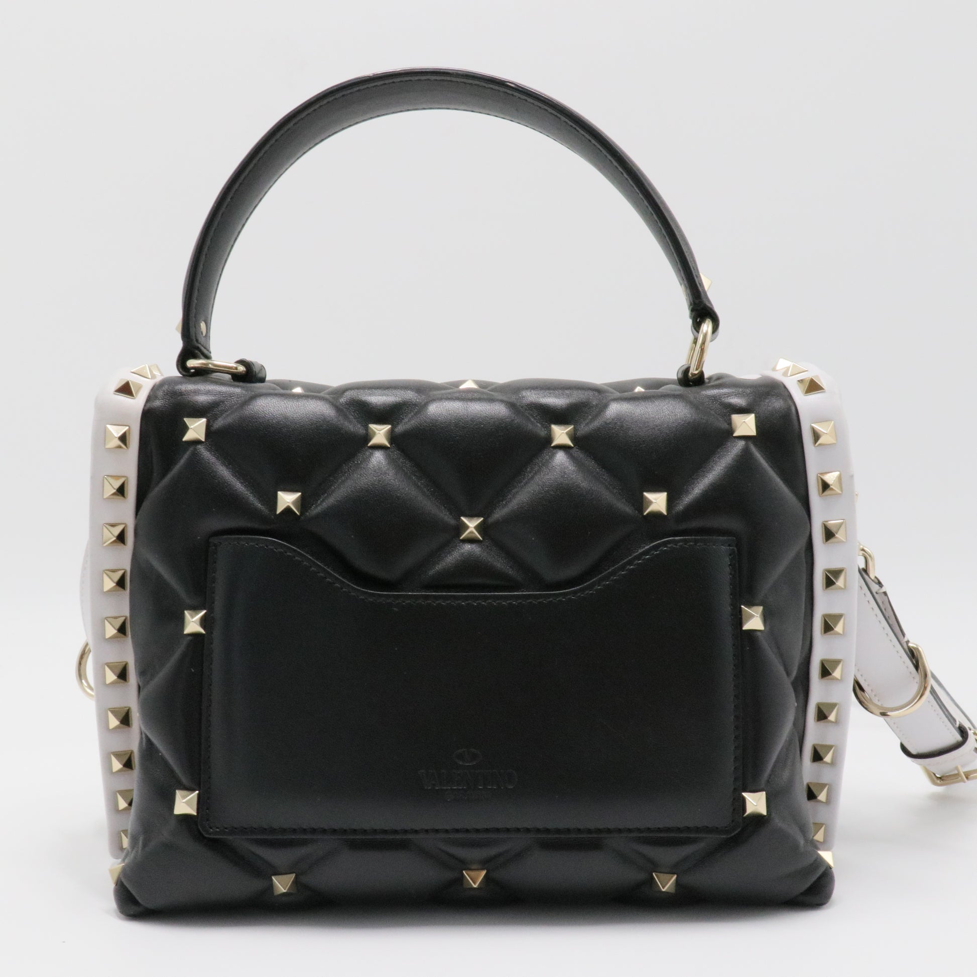Candystud Top Handle Bag Leather Medium