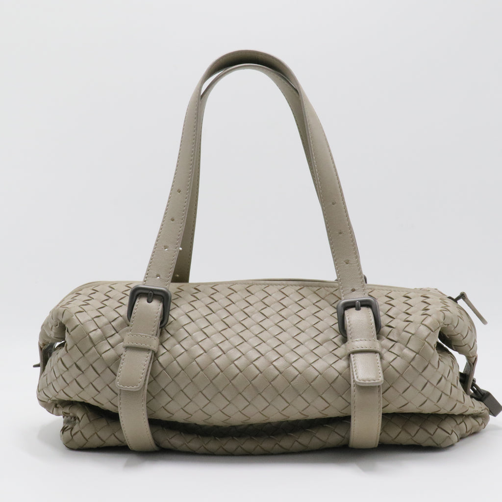 Montaigne Shoulder Bag Intrecciato Nappa Medium