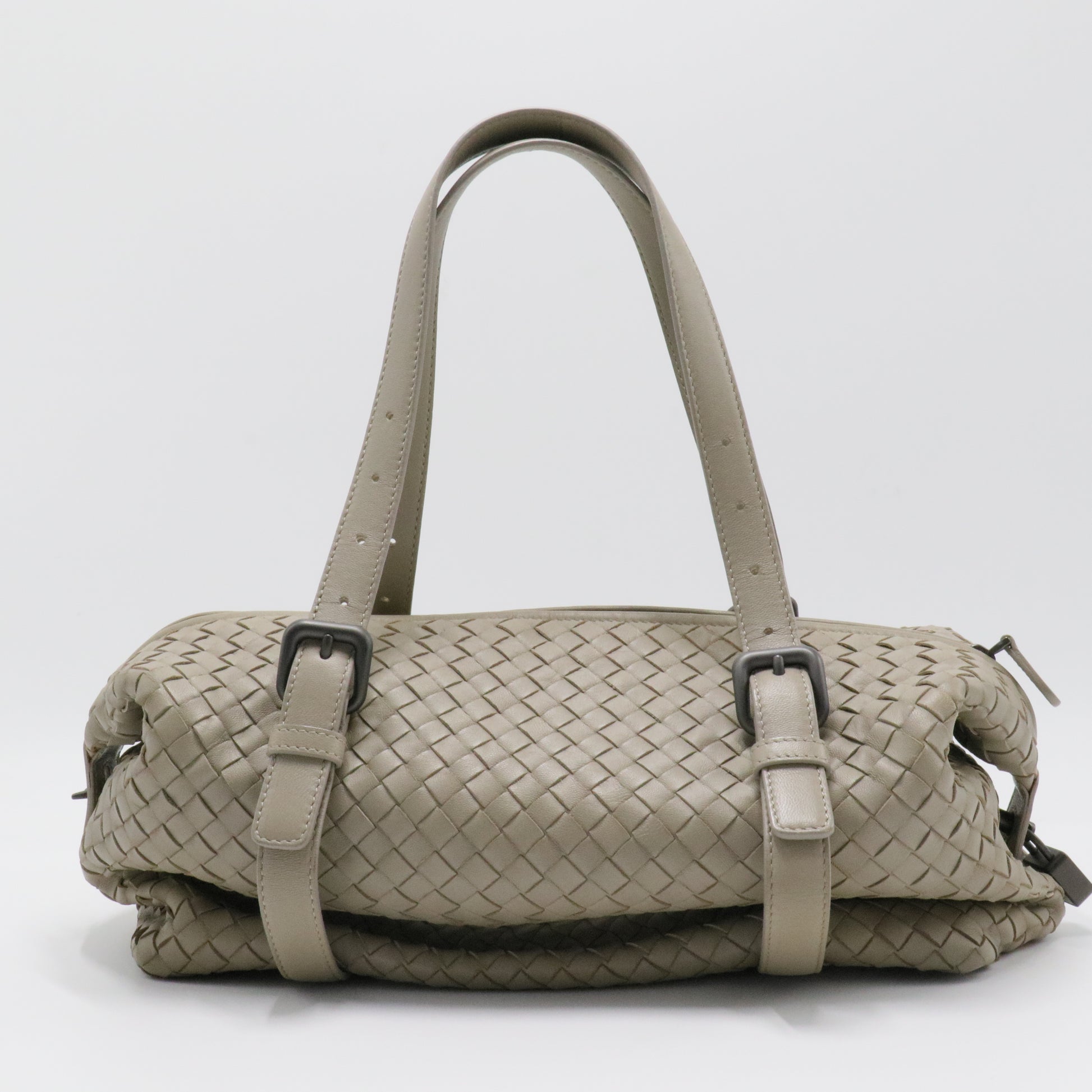 Montaigne Shoulder Bag Intrecciato Nappa Medium