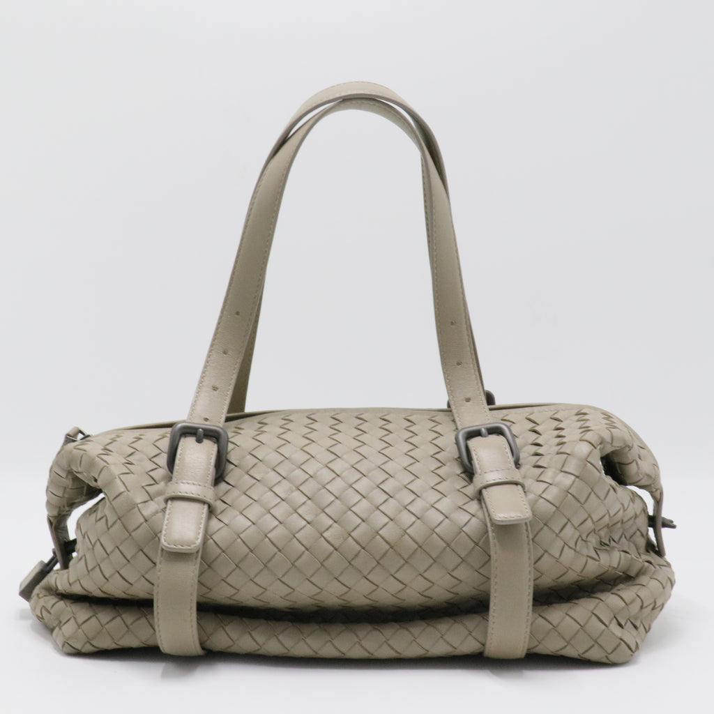 Montaigne Shoulder Bag Intrecciato Nappa Medium