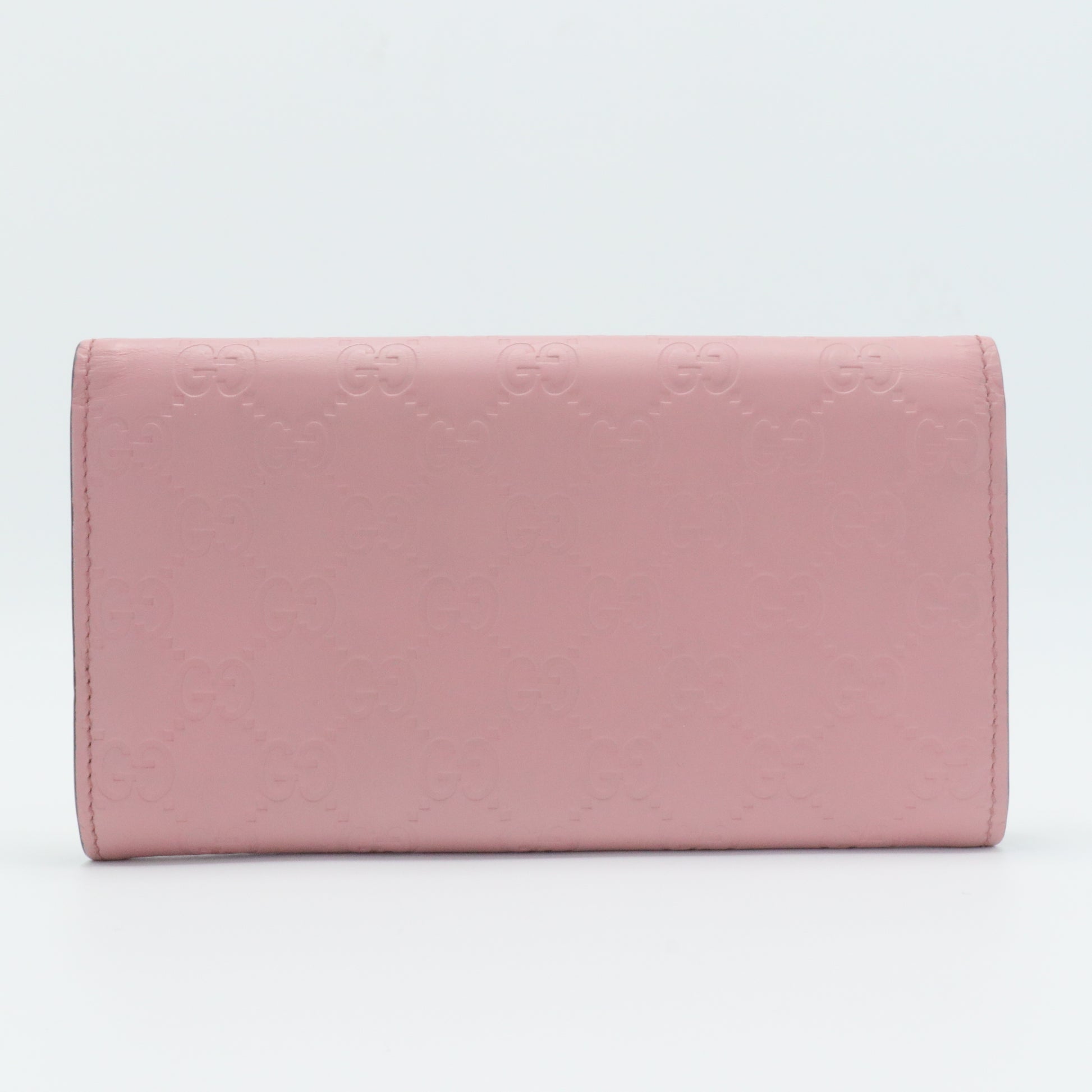 Icon Continental Wallet Guccissima Leather