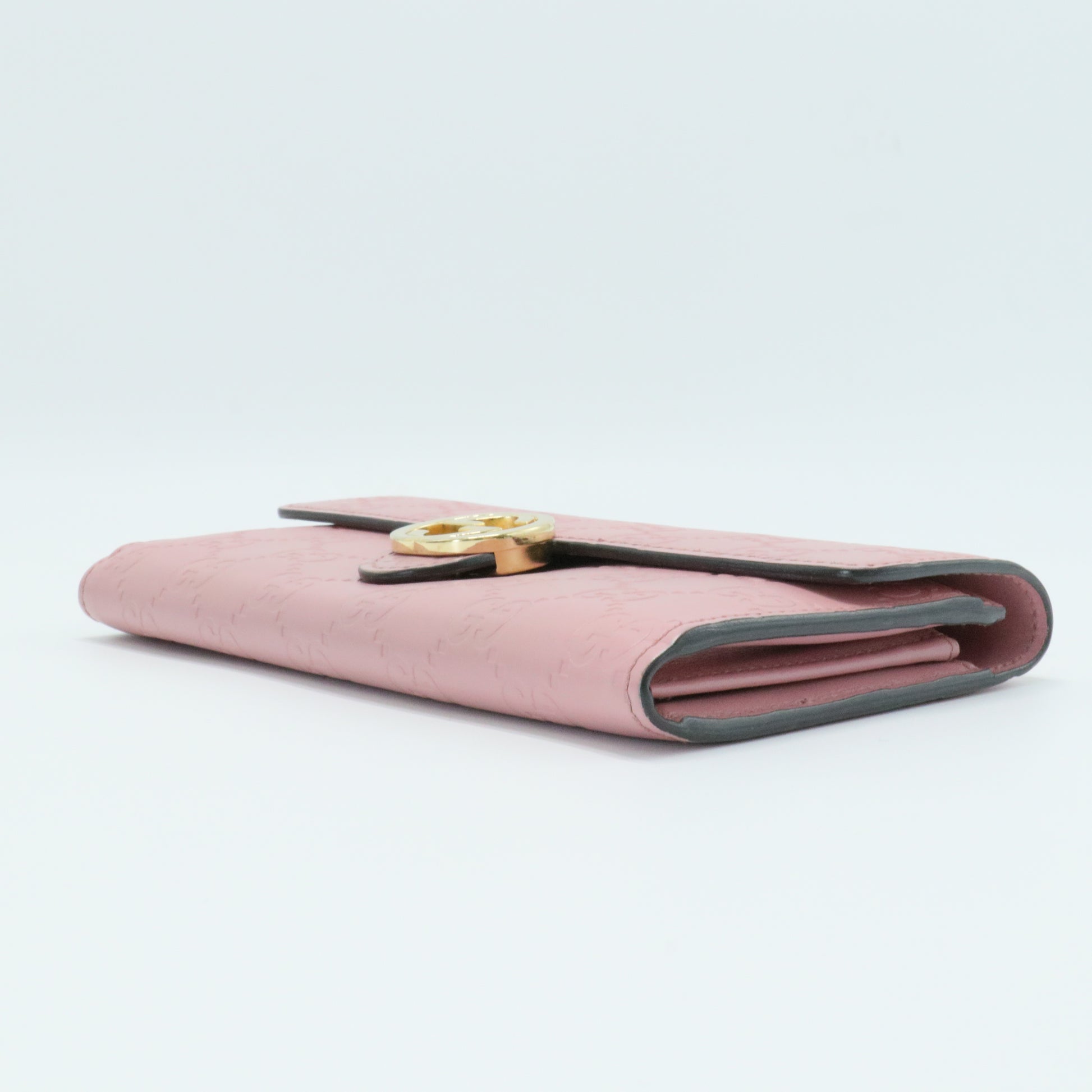 Icon Continental Wallet Guccissima Leather