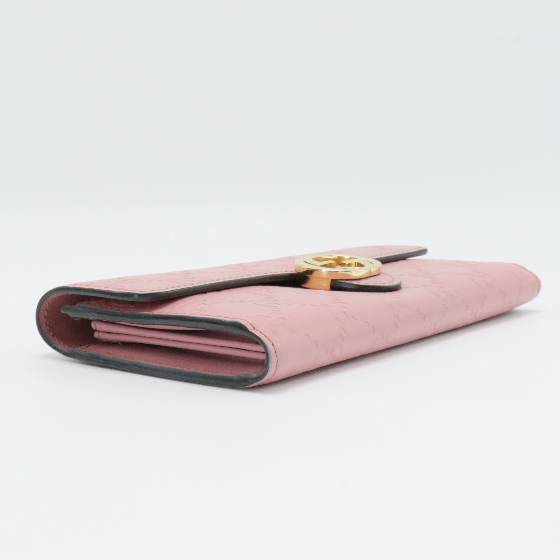 Icon Continental Wallet Guccissima Leather