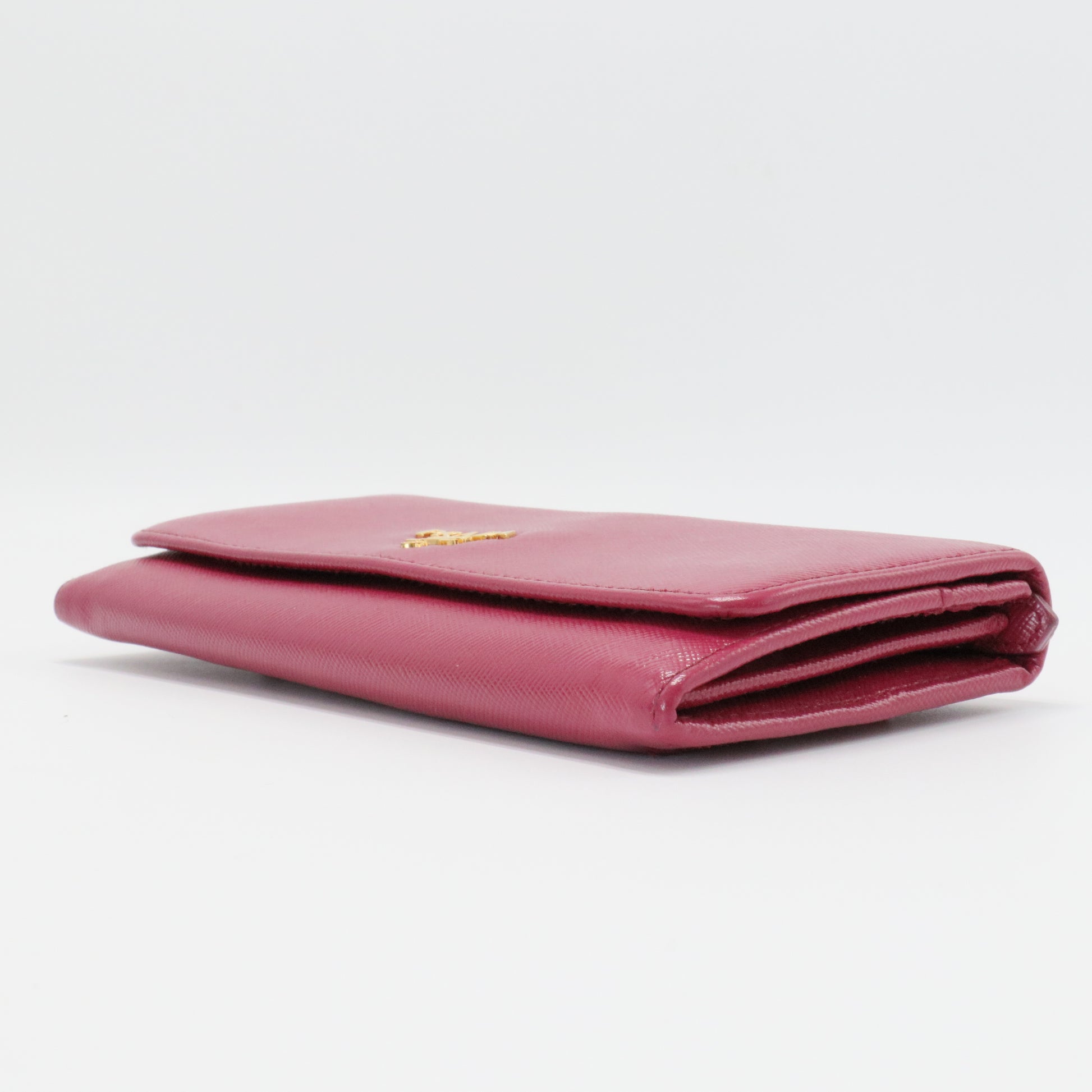 Continental Wallet Saffiano Leather Long