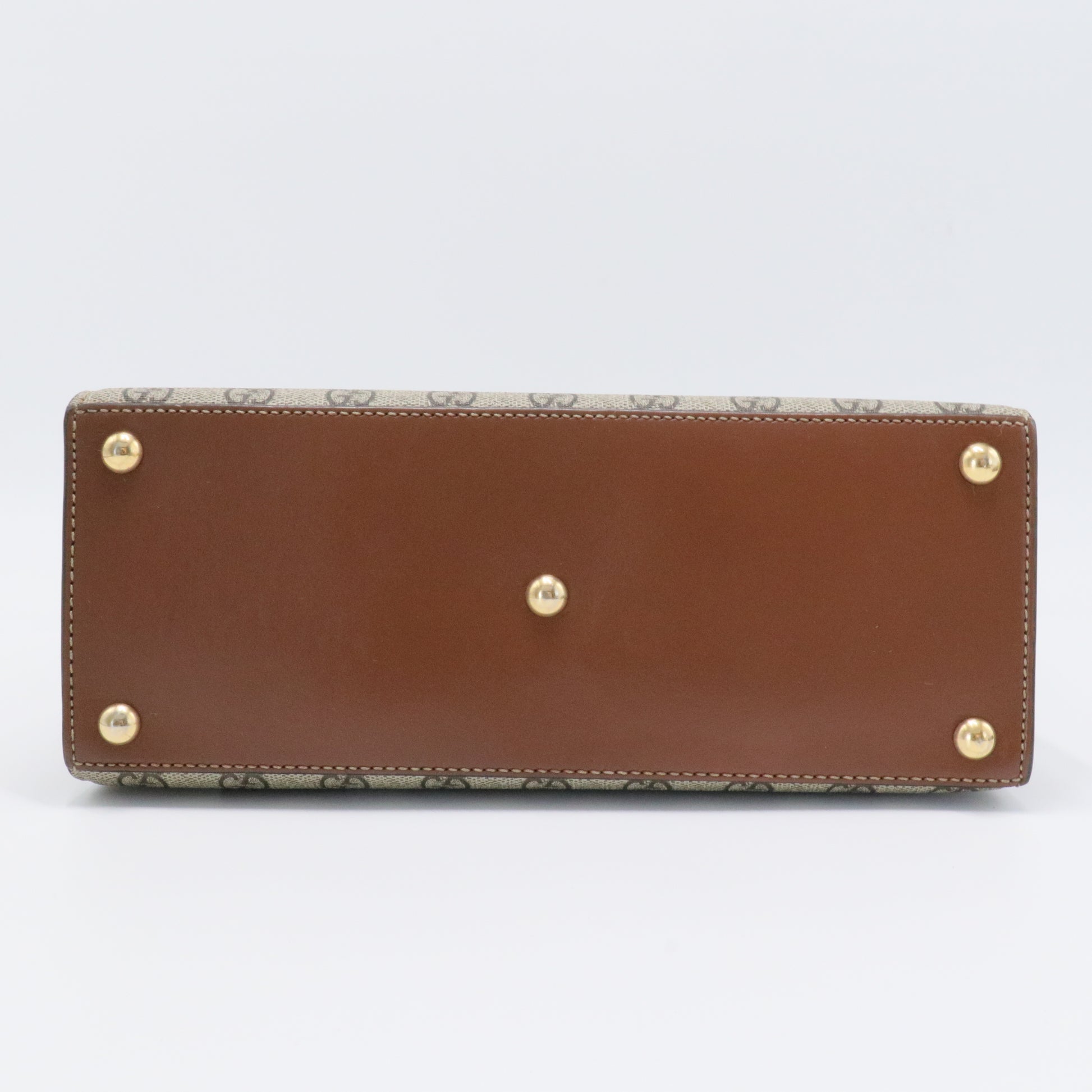 Padlock Shoulder Bag GG Coated Canvas and Leather Medium