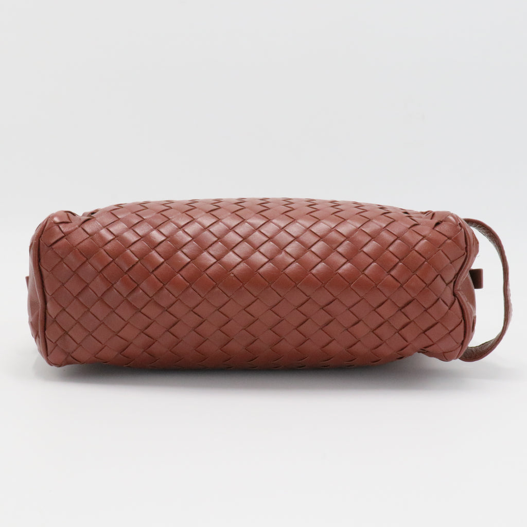 Zip Pouch Intrecciato Nappa Small