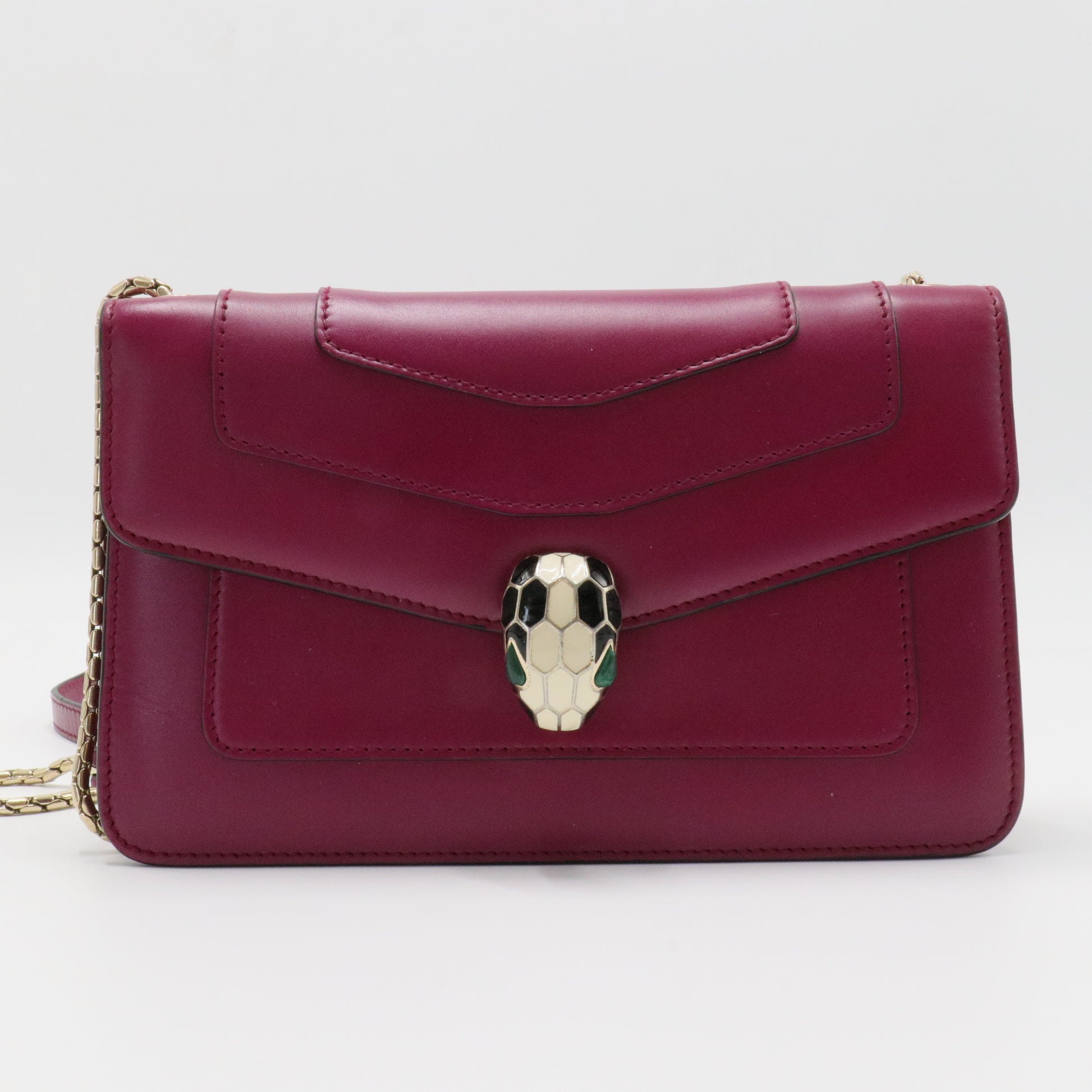 Serpenti Forever Shoulder Bag Leather Small