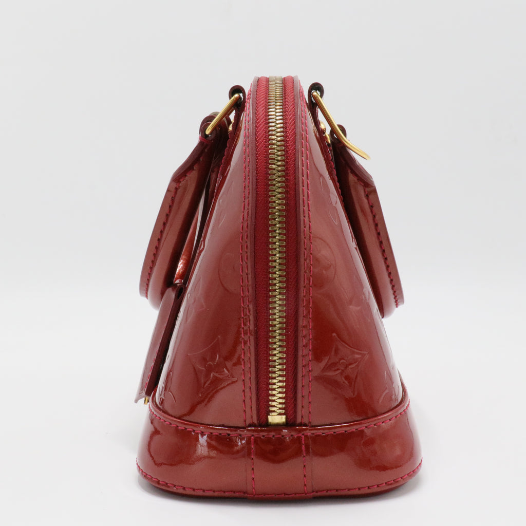 Alma Handbag Monogram Vernis BB