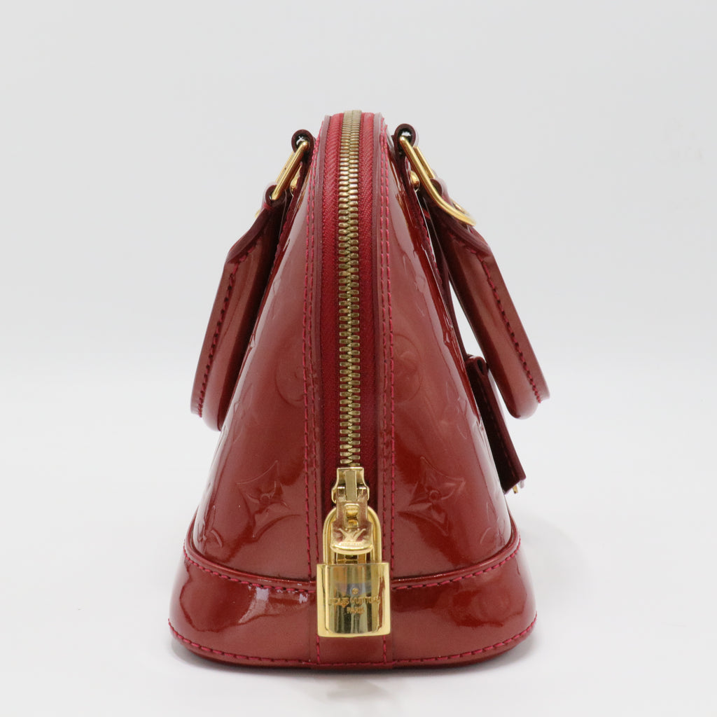 Alma Handbag Monogram Vernis BB