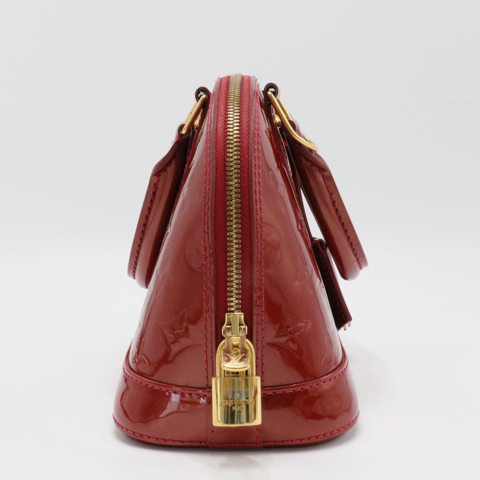 Alma Handbag Monogram Vernis BB