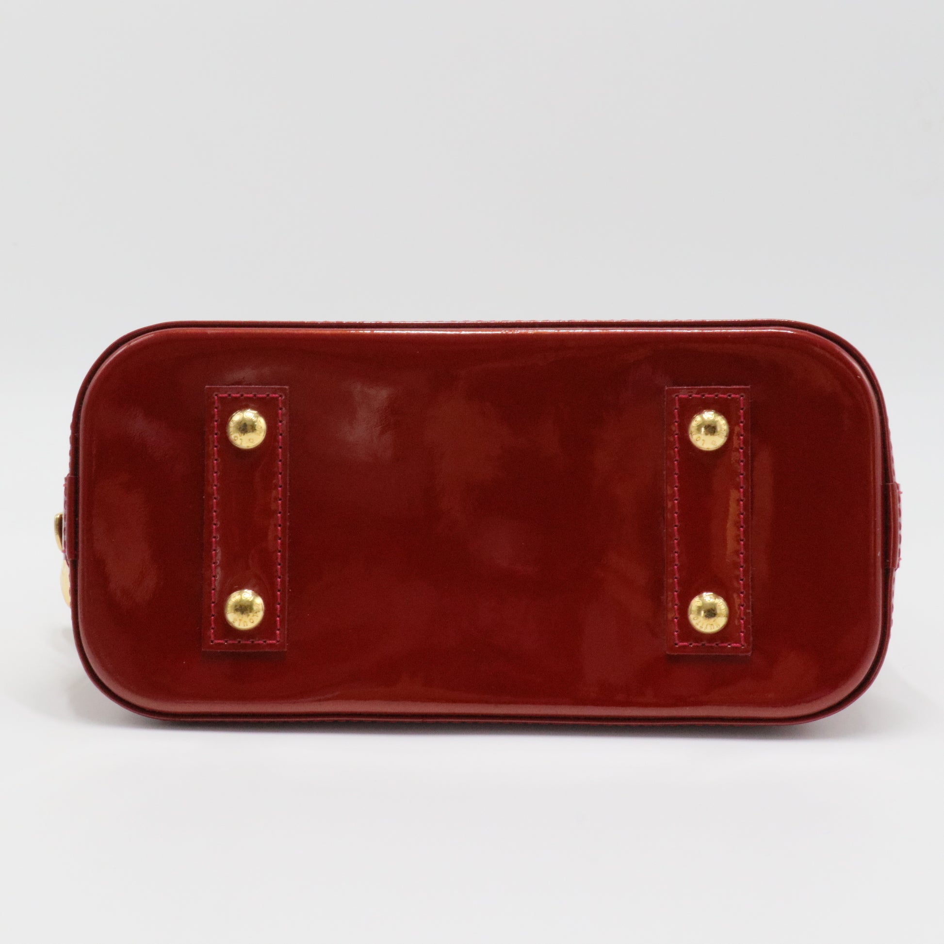 Alma Handbag Monogram Vernis BB