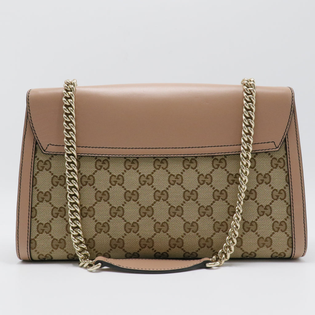 Emily Chain Flap Bag GG Canvas Medium