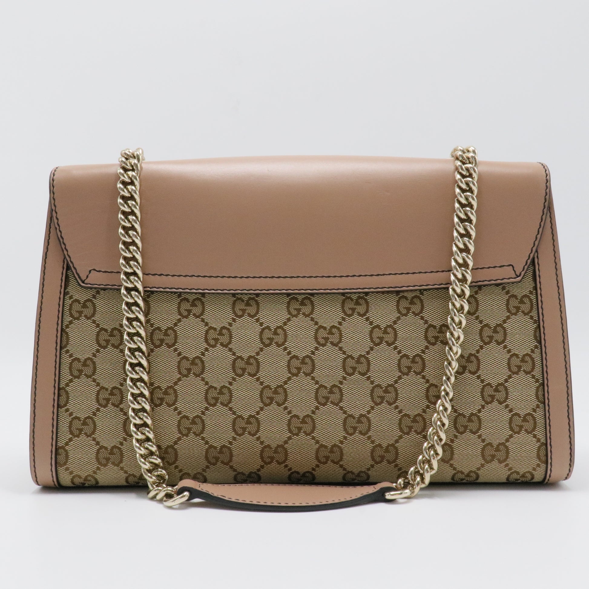 Emily Chain Flap Bag GG Canvas Medium