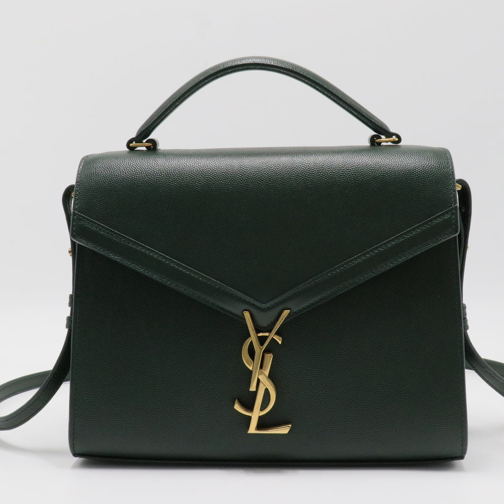 Cassandra Top Handle Bag Leather Medium