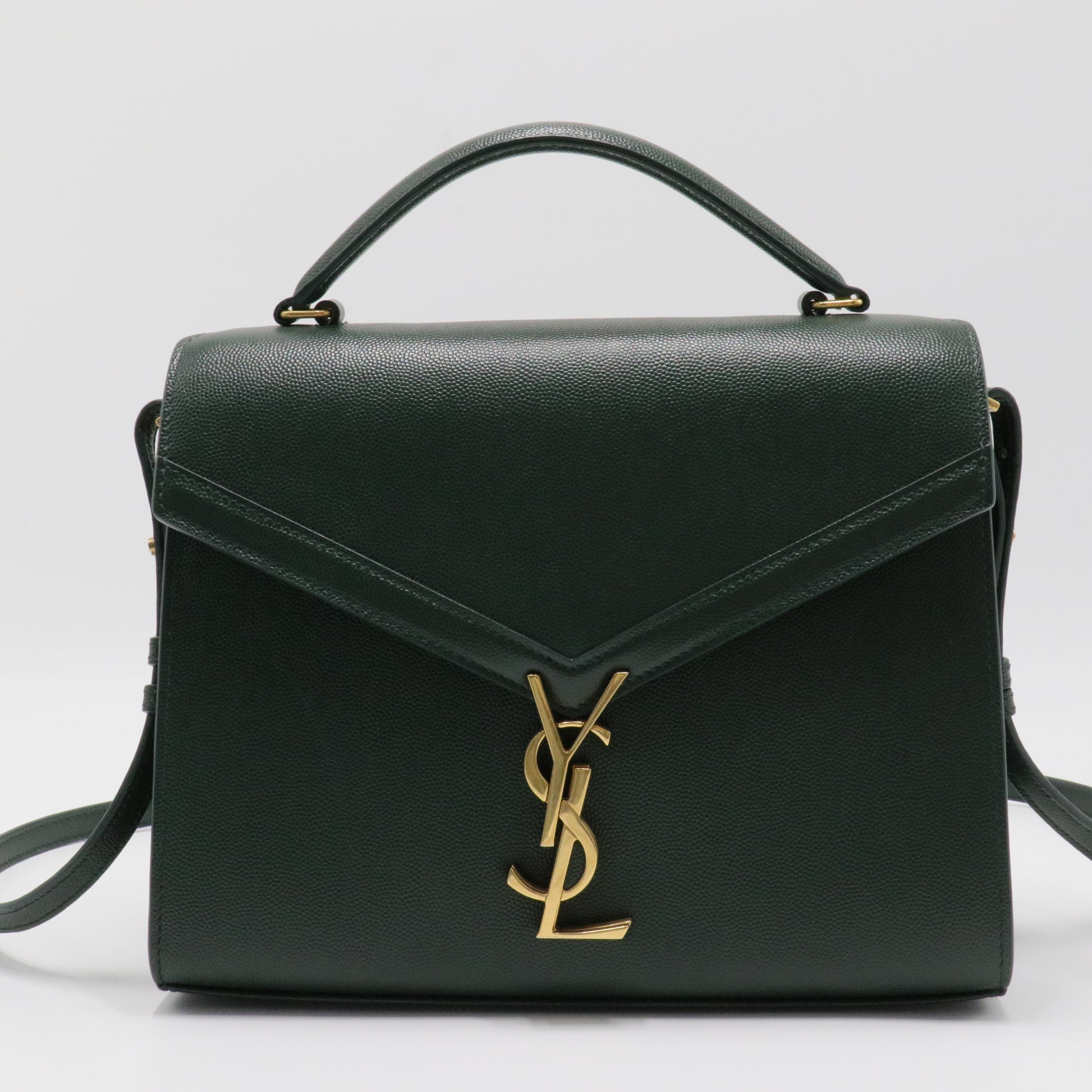 Cassandra Top Handle Bag Leather Medium