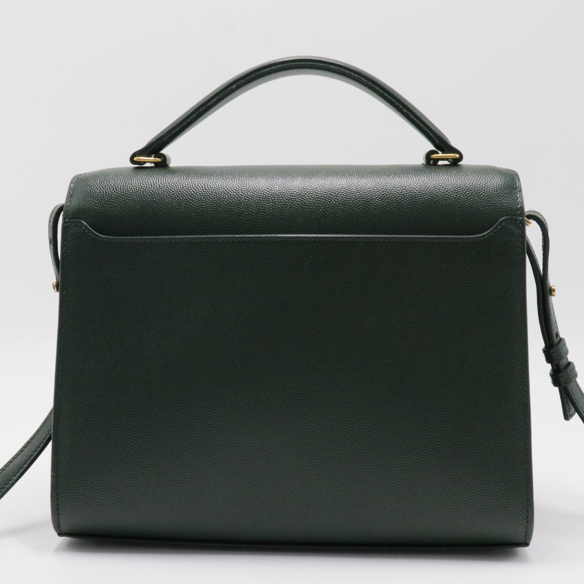 Cassandra Top Handle Bag Leather Medium