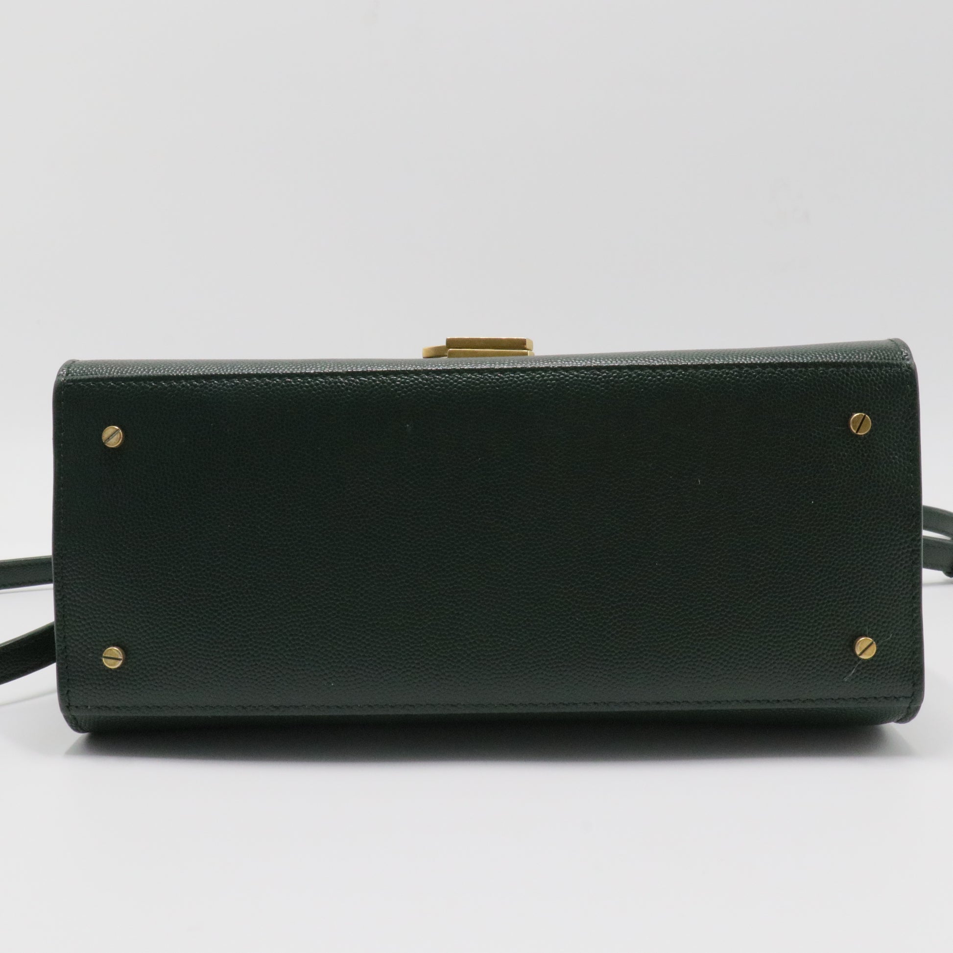 Cassandra Top Handle Bag Leather Medium