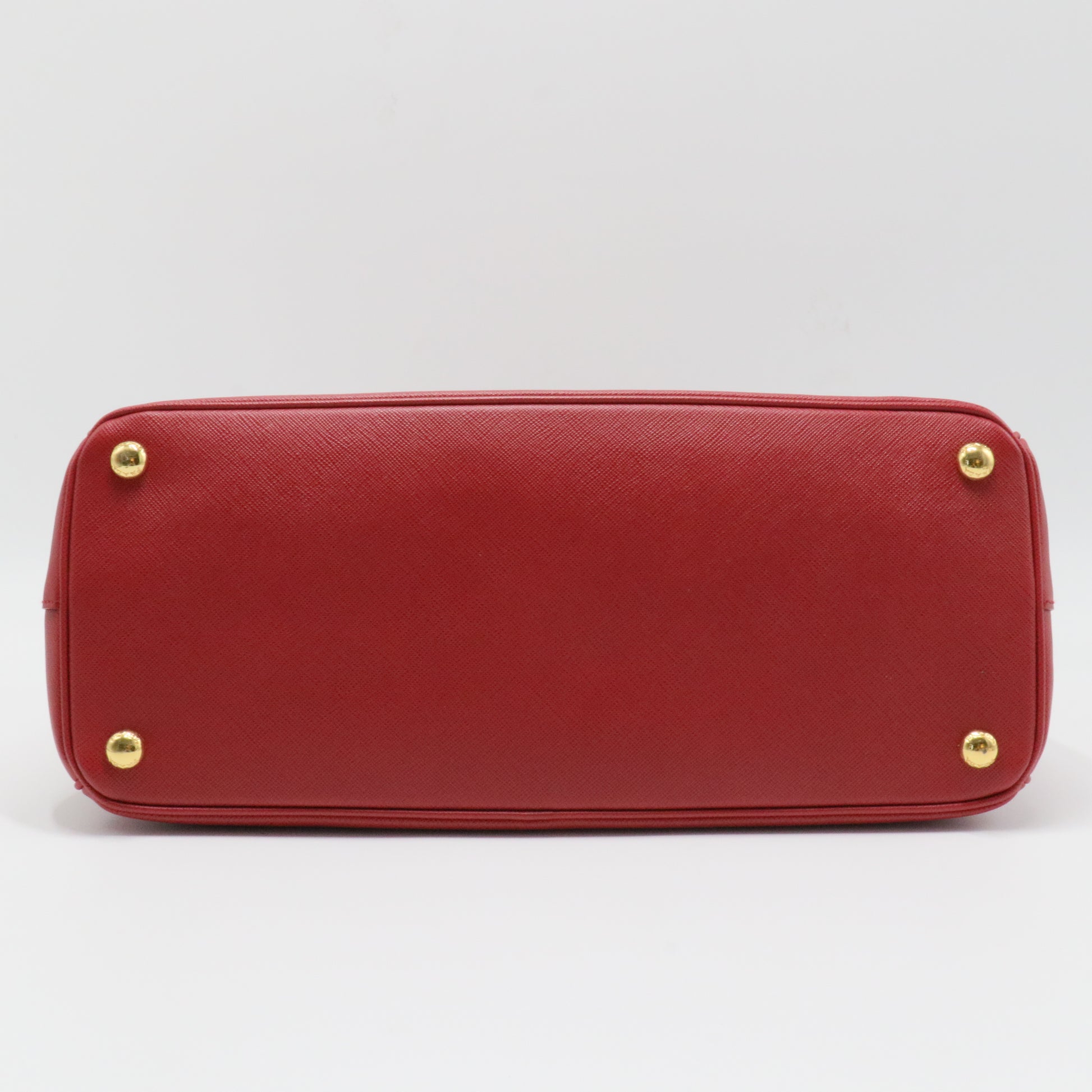 Cuir Double Tote Saffiano Leather Large