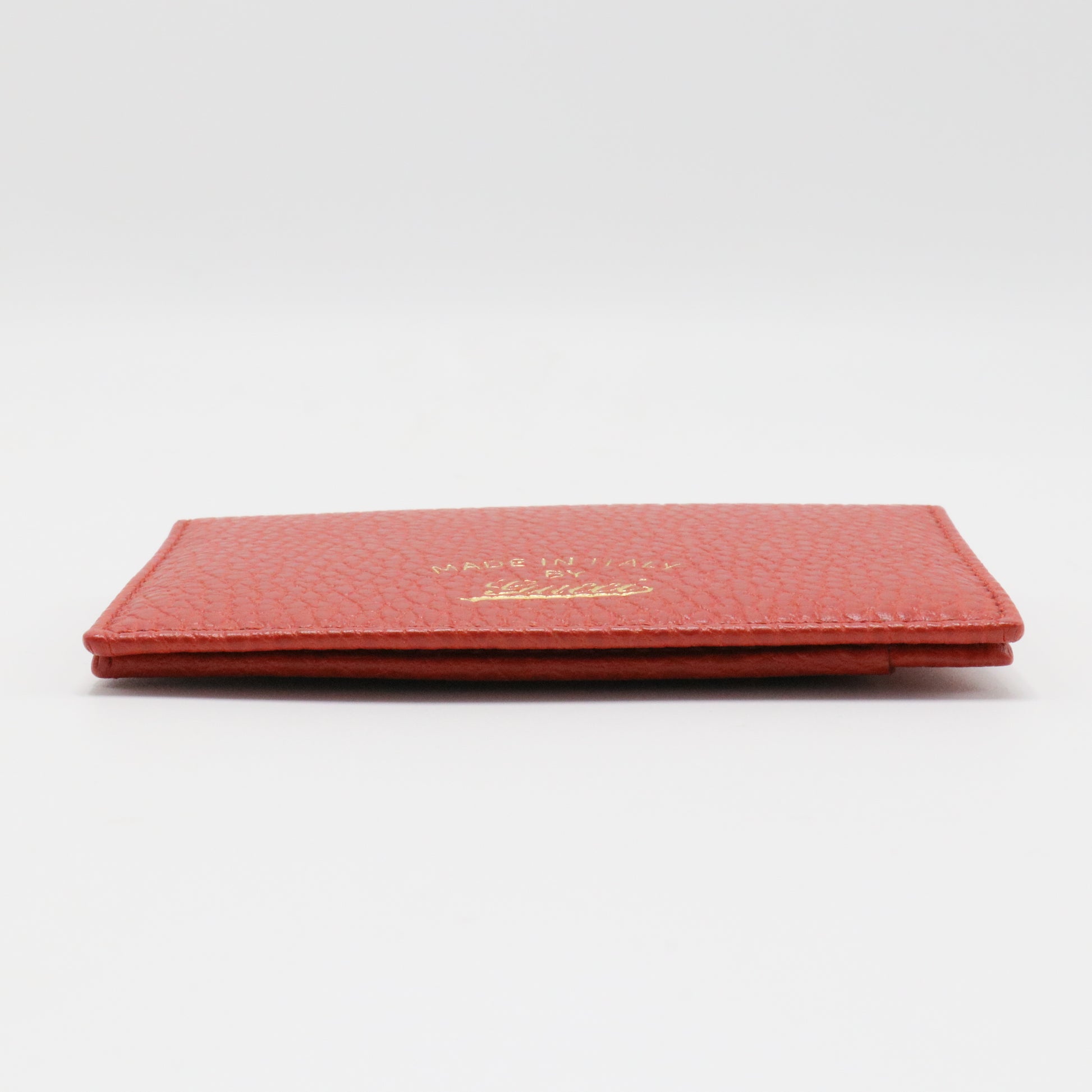 GG  Flap Card Case Leather