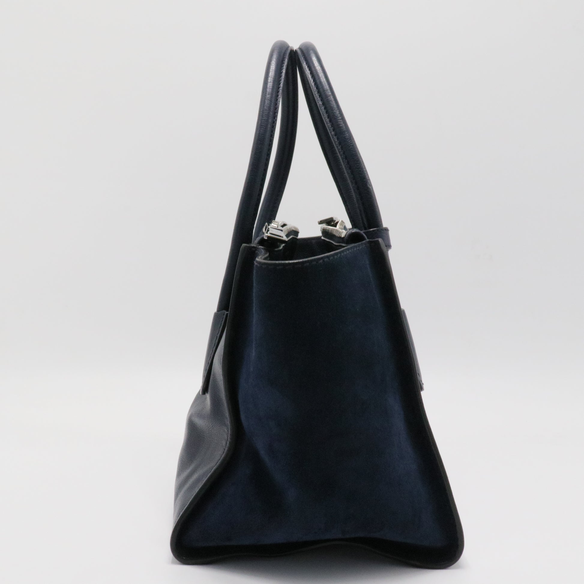Twin Pocket Tote Glace Calf Medium