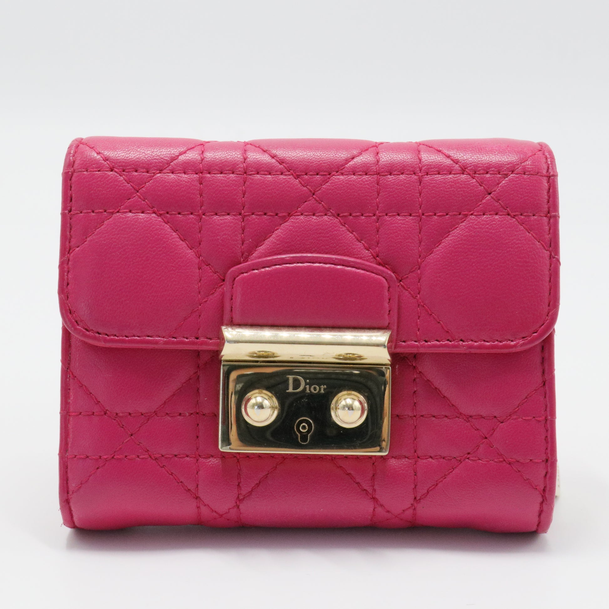 Miss Dior Wallet Cannage Flap