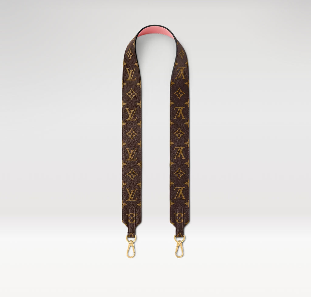 Monogram Canvas Bandoulière Strap Pink