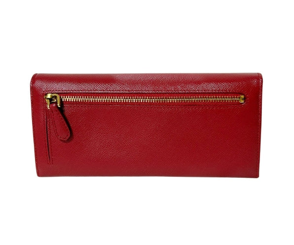 Continental Wallet Saffiano Leather Long