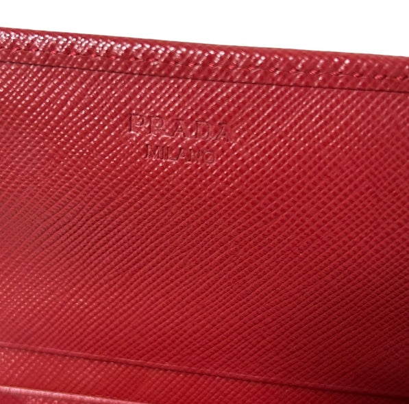 Continental Wallet Saffiano Leather Long