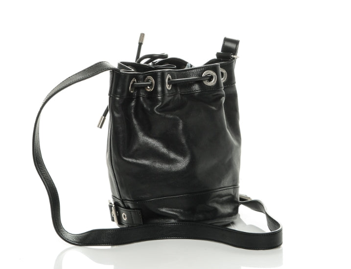 Rider Bucket Bag Leather Mini - twins