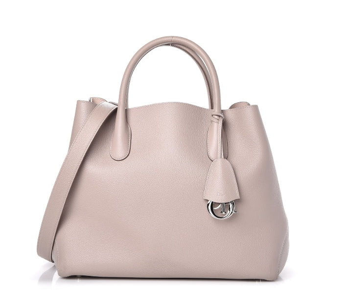 Open Bar Bag Leather Large Twins