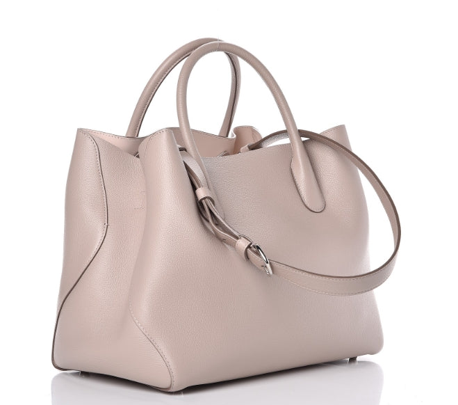 Open Bar Bag Leather Large Twins