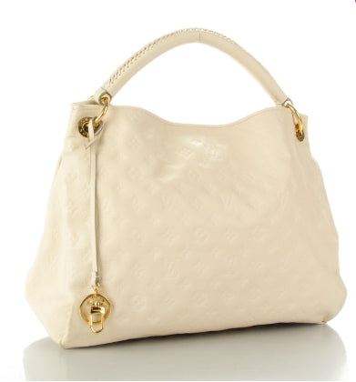 Artsy Handbag Monogram Empreinte Leather MM - twins
