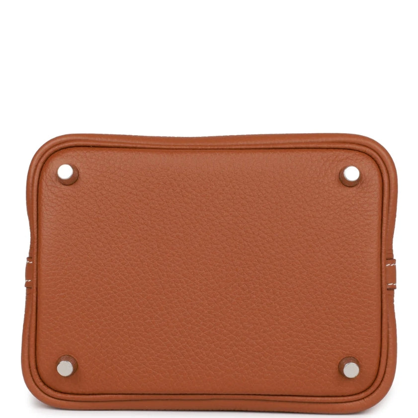 Picotin Lock 18 Gold Clemence Palladium Hardware - twins
