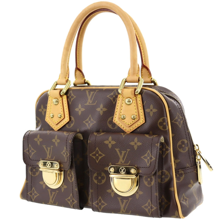 LV Monogram Manhattan PM Vintage twins