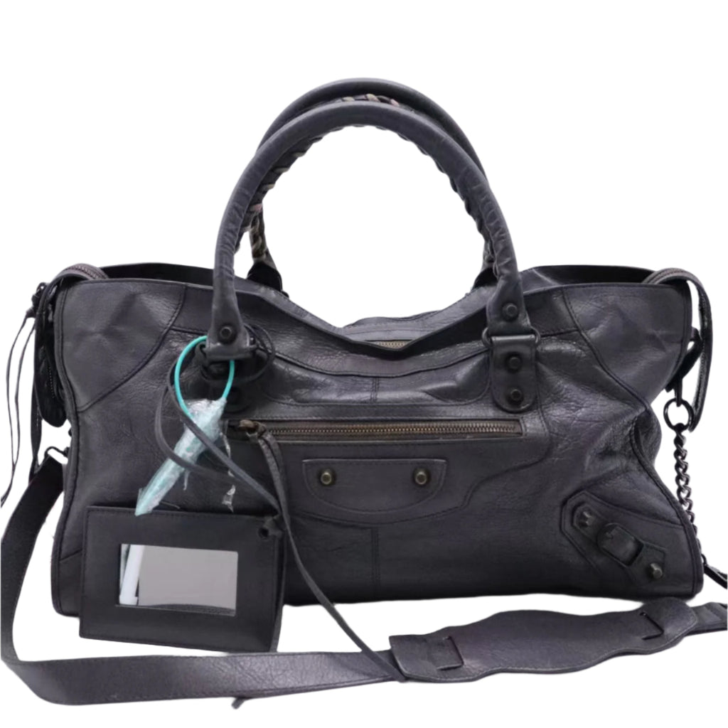 First Classic Studs Bag Leather twins