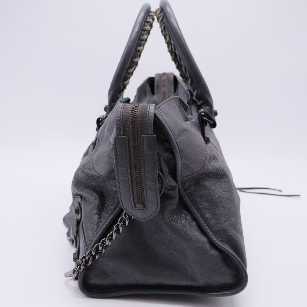 First Classic Studs Bag Leather twins