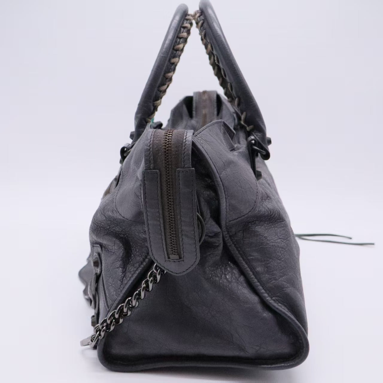 First Classic Studs Bag Leather twins